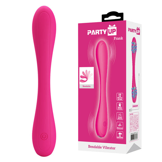 Party Up FRANK Bendable Vibe - 17.1 cm Bendable Vibrator