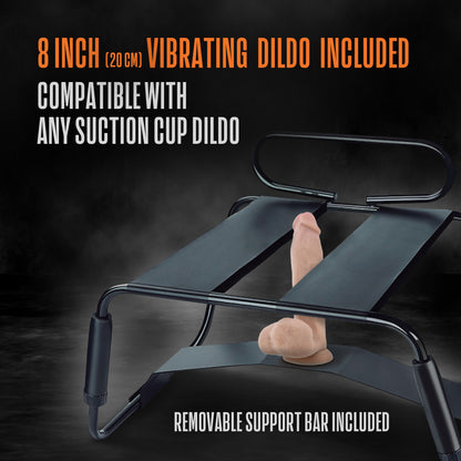 Temptasia Surrender Sex Chair - Sex Stool With Vibrating Dildo