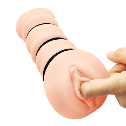 CRAZY BULL ROSSI Vagina Stroker - Vagina Stroker with Tightening Rings
