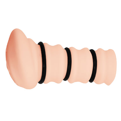CRAZY BULL ROSSI Vagina Stroker - Vagina Stroker with Tightening Rings