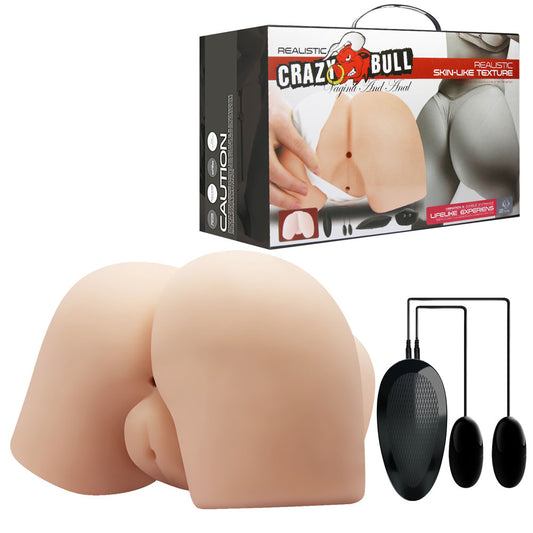 CRAZY BULL Vibrating Doggy Torso - Vibrating Doggy Style Torso Masturbator