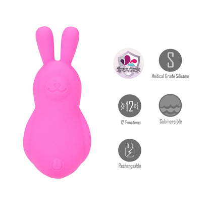 Maia BRI - 9 cm USB Rechargeable Vibrating Bunny Bullet
