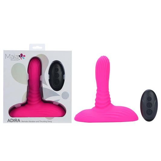 Maia ADIRA - USB Rechargeable Thrusting Vibrator with Wireless Remote