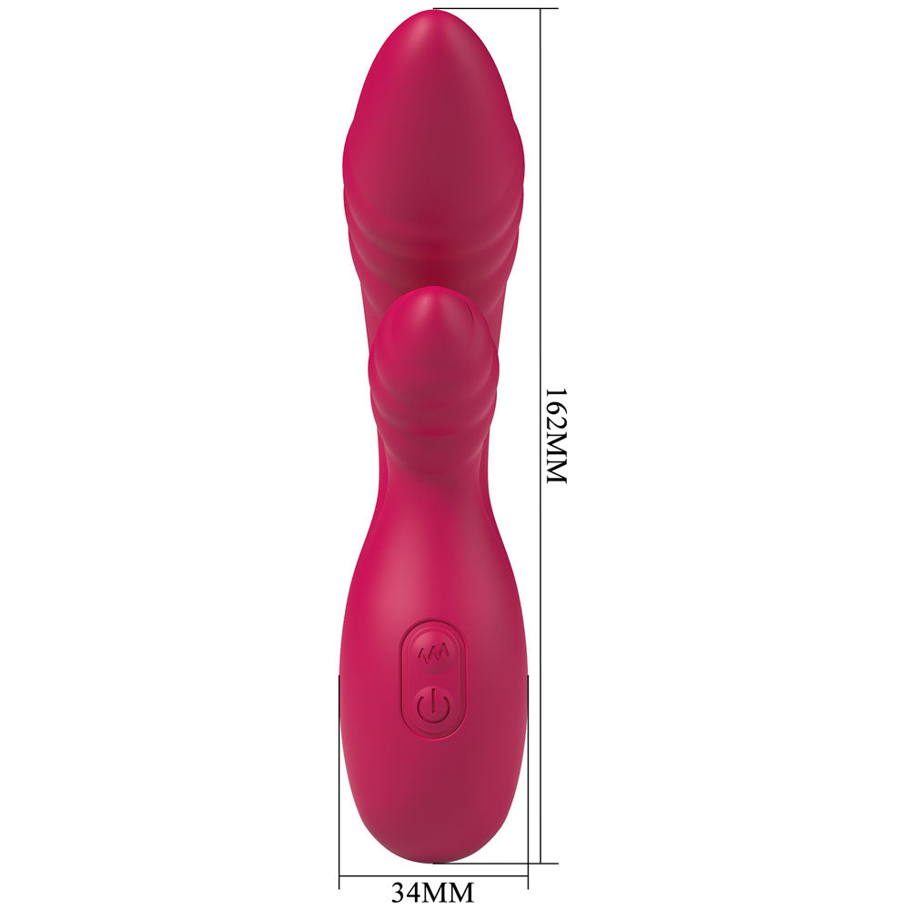 Party Up DALIDA - 16.2 cm USB Rechargeable Rabbit Vibrator