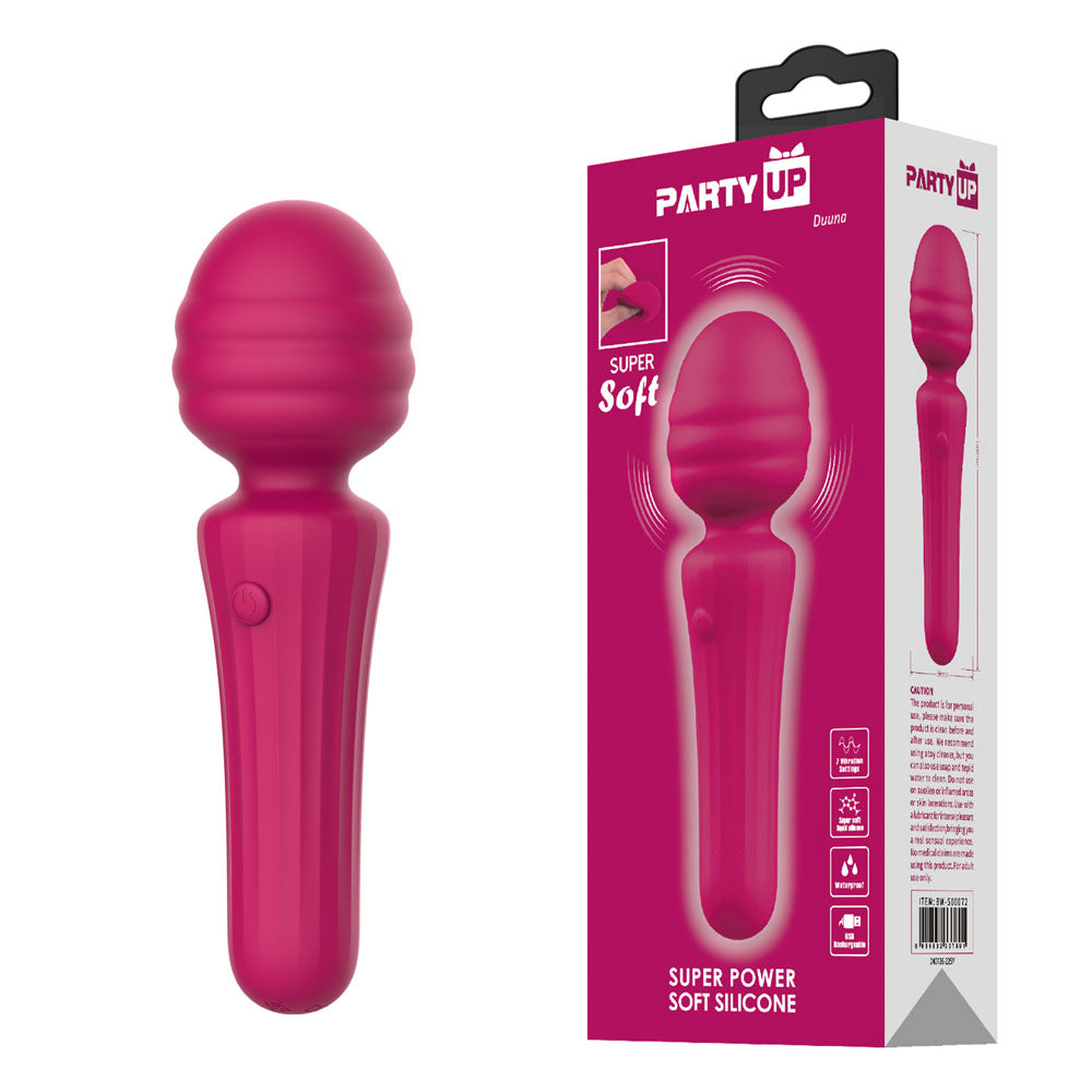 Party Up DUUNA - 16.9 cm USB Rechargeable Massage Wand