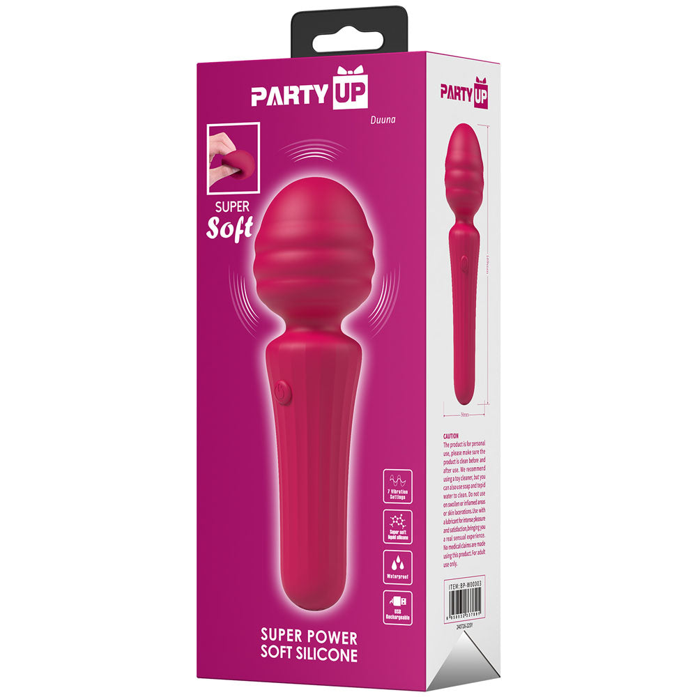 Party Up DUUNA - 16.9 cm USB Rechargeable Massage Wand