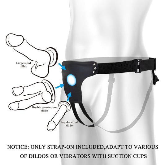 Party Up NICK Strap-On Harness - Adjustable Strap-On Harness (No Probe Included)