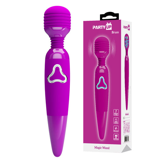 Party Up BRUCE Wand - 25 cm USB Rechargeable Massage Wand
