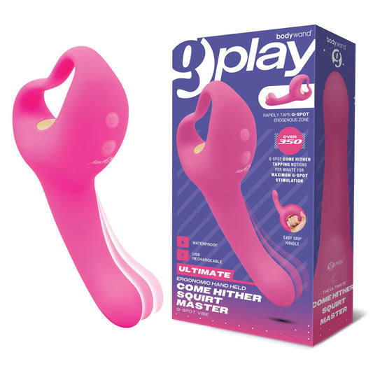 Bodywand G-Play Ultimate Come Hither Squirt Master - 19 cm USB Rechargeable Vibrator
