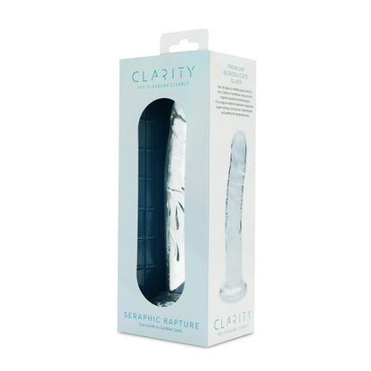 Clarity - Seraphic Rapture - 17.8 cm Glass Dildo