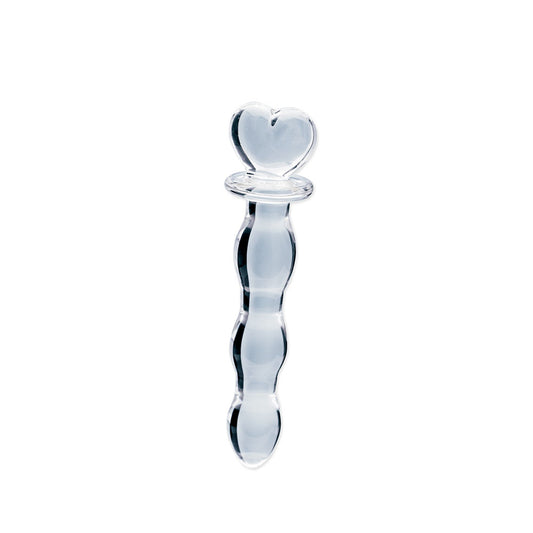 Clarity - Hera's Cascade - 15 cm Glass Dildo