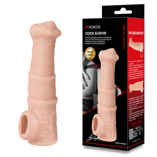 Kokos Cock Sleeve 011 -  Penis Extension Sleeve - Medium Size