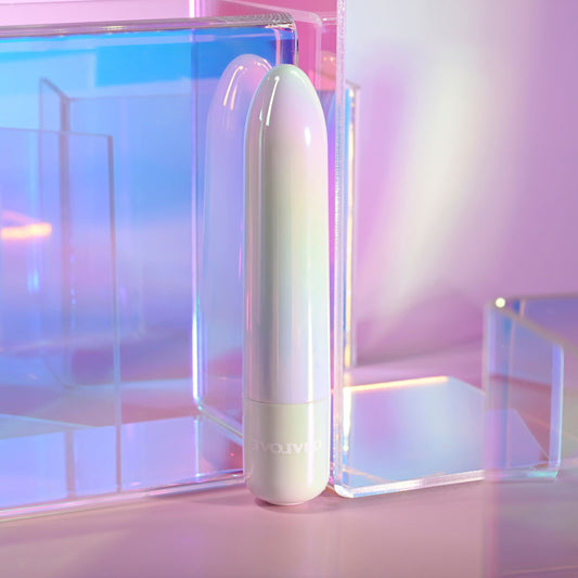 Evolved EASY DOES IT - Pearlescent 10 cm USB Rechargeable Bullet