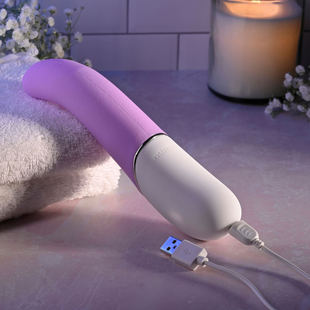Evolved SLIP OF THE TONGUE - 21.1 cm USB Rechargeable Flicking Tongue Vibrator