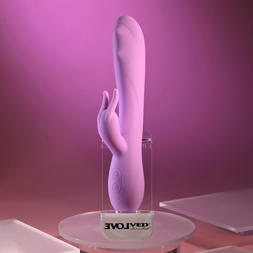 Evolved BEAD THE WAY - 23.2 cm USB Rechargeable Rabbit Vibrator