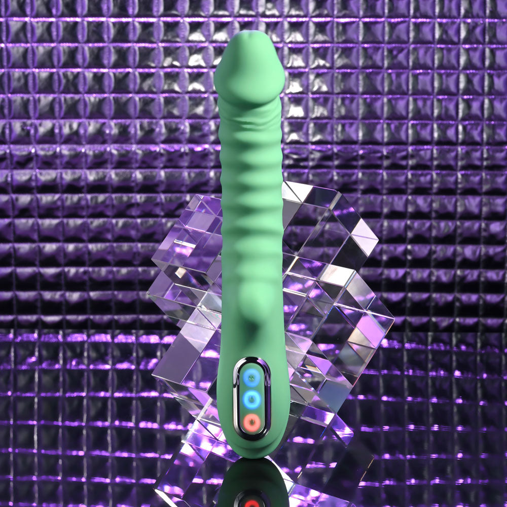 Evolved FULL THROTTLE - Mint 24.1 cm USB Rechargeable Vibrator