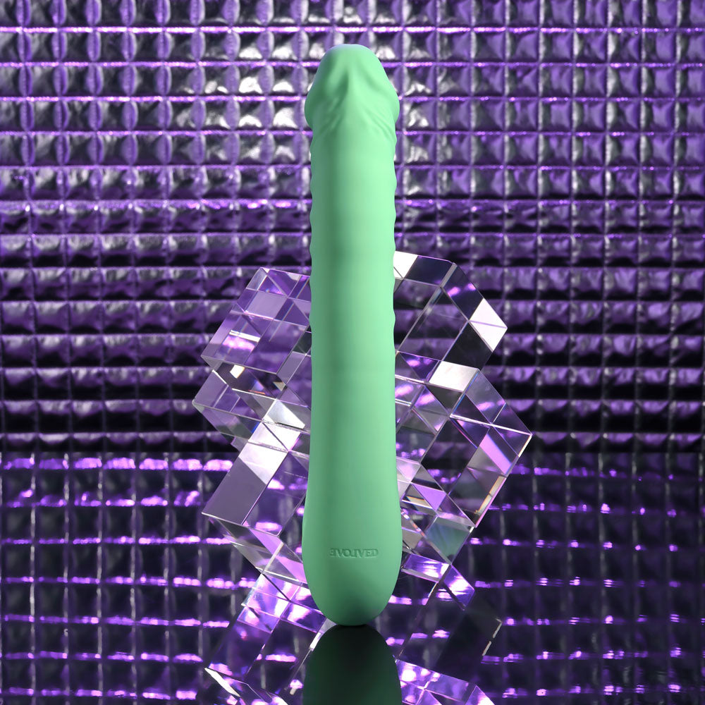Evolved FULL THROTTLE - Mint 24.1 cm USB Rechargeable Vibrator