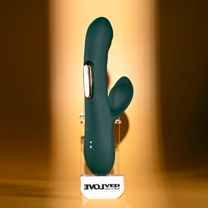 Evolved HEART OF GOLD - USB Rechargeable Rabbit Vibrator