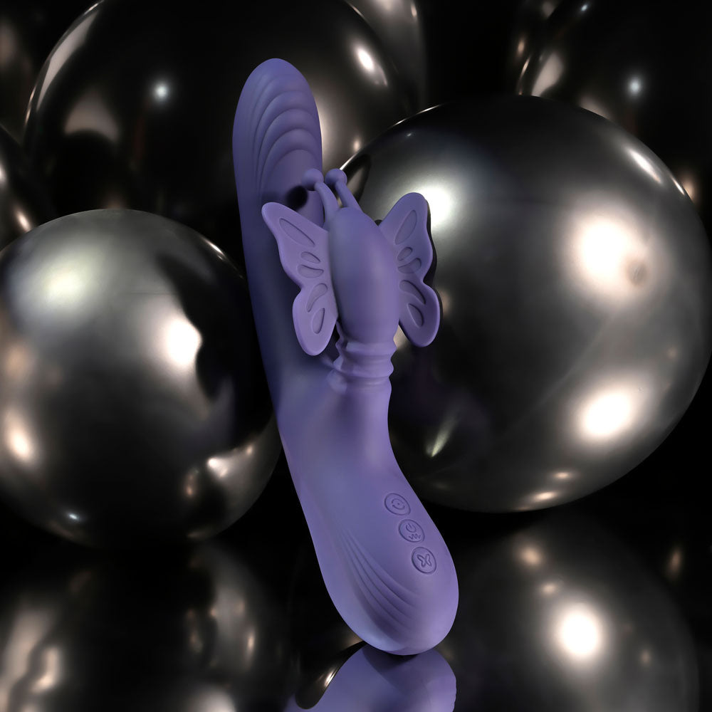 Evolved WINGS OF FRENZY - USB Rechargeable Butterfly Vibrator