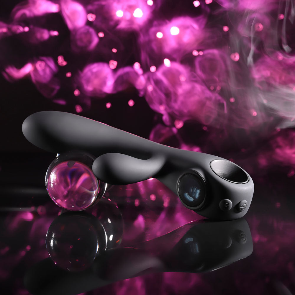 Evolved MAGIC - 20 cm USB Rechargeable Rabbit Vibrator with LED Screen