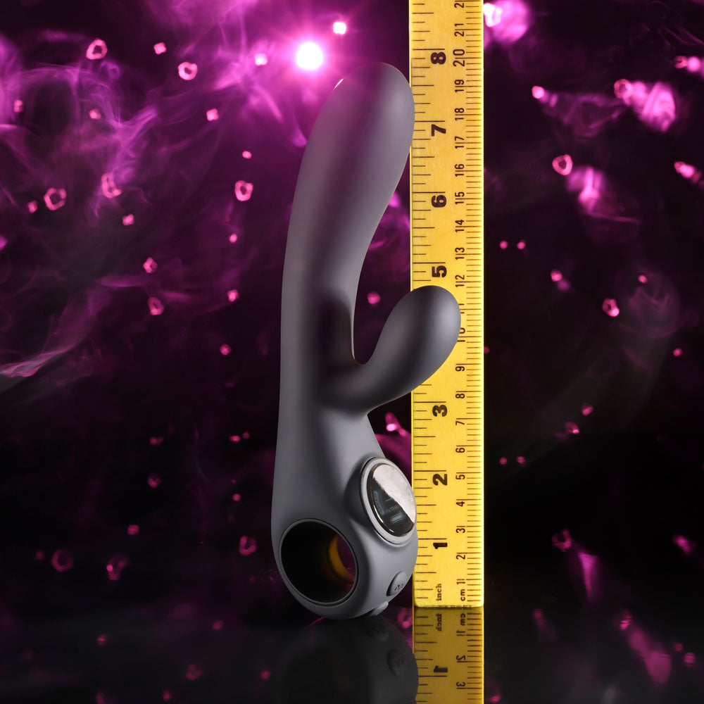 Evolved MAGIC - 20 cm USB Rechargeable Rabbit Vibrator with LED Screen
