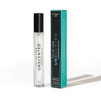 Eye Of Love Unscented Pheromone Perfume - 10 ml - Unscented Pheromone Cologne for Men to attract Women - 10 ml Spray