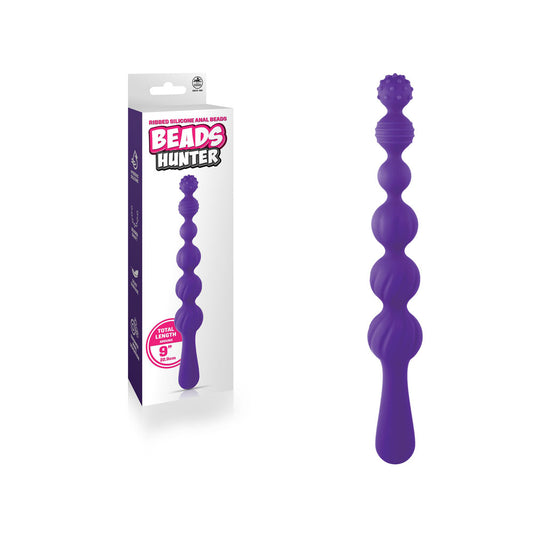 Beads Hunter - 22.9 cm Anal Beads – Purple