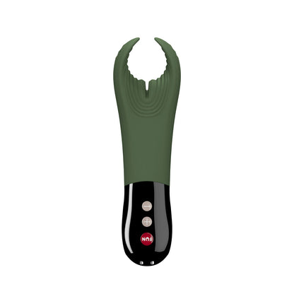 Fun Factory MANTA moss -black - Moss 18 cm USB Rechargeable Mens & Couples Vibrator