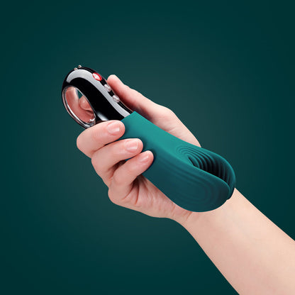 Fun Factory MANTA deep sea -black - Deep Sea 18 cm USB Rechargeable Mens & Couples Vibrator