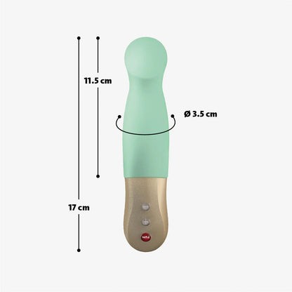 Fun Factory SUNDAZE pistachio - Pistachio 17.5 cm USB Rechargeable Thrusting Vibrator
