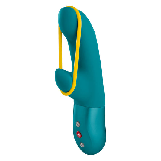 Fun Factory AMORINO Aquamarine - Aquamarine USB Rechargeable Rabbit Vibrator