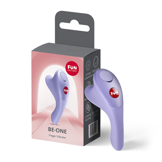 Fun Factory BE-ONE - USB-C Rechargeable Finger Stimulator – Purple