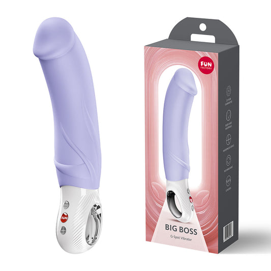 Fun Factory BIG BOSS - 22.9 cm USB-C Vibrator – Purple