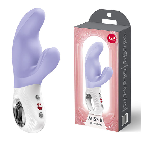 Fun Factory MISS BI - 17 cm USB-C Rechargeable Vibrator – Purple