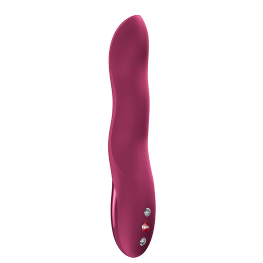 Fun Factory STRONIC WAVE Wine - Wine USB-C Rechargeable Thrusting Vibrator