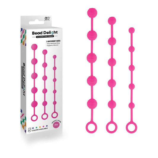 - Anal Beads - Set of 3 Sizes