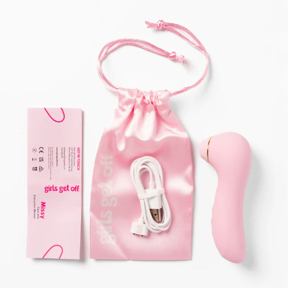 Girls Get Off - Missy - USB Rechargeable Air Pulse Clitoral Stimulator