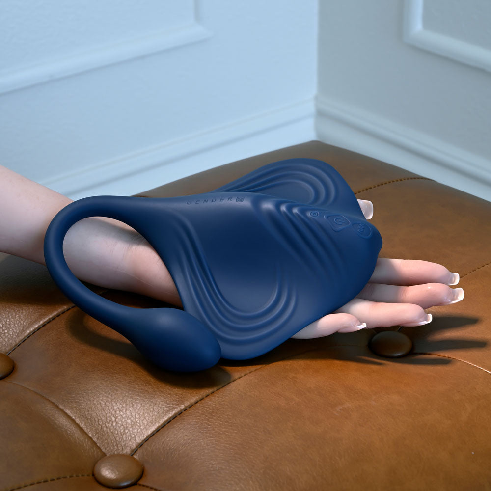 Gender X DAILY GRIND - USB Rechargeable Grinding Pad with Anal Plug