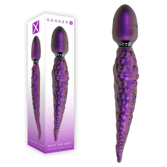 Gender X INTO THE DEEP - 21.7 cm USB Rechargeable Tentacle Fantasy Massage Wand