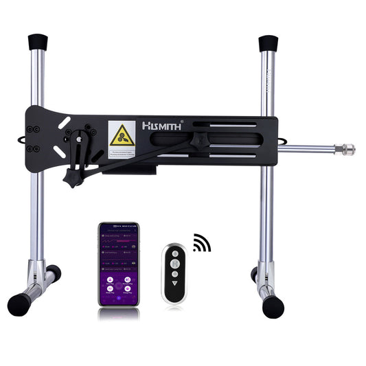 Hismith Premium 3.0 Sex Machine - Mains Powered Sex Machine with App Control and Remote – Black