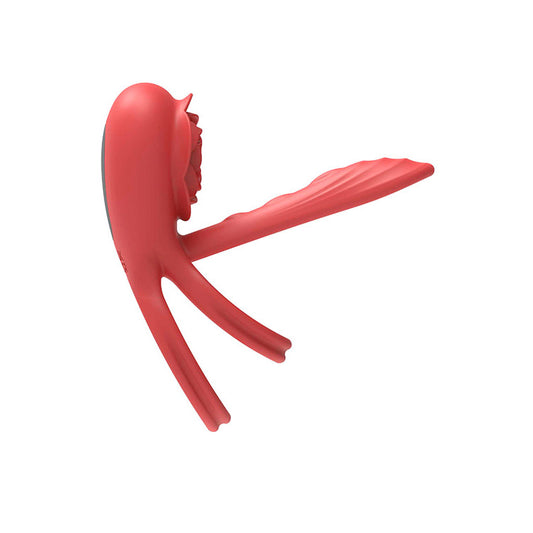 Adam & Eve Rose Vibrating Double Ring