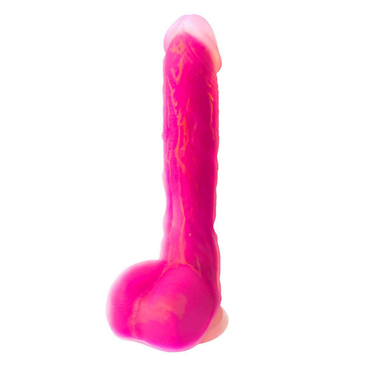 Adam & Eve THE SQUIGGLER - 22.8 cm USB Rechargeable Thrusting Vibrating & Gyrating Dildo with Wireless Remote