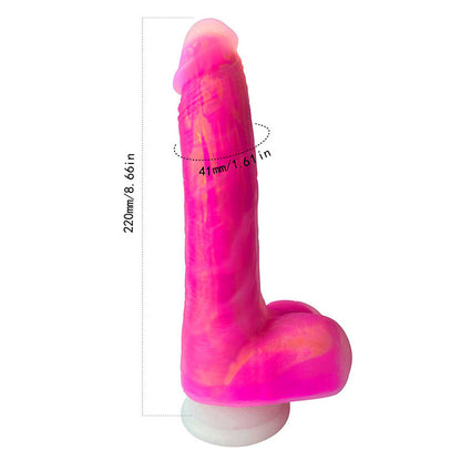 Adam & Eve THE SQUIGGLER - 22.8 cm USB Rechargeable Thrusting Vibrating & Gyrating Dildo with Wireless Remote