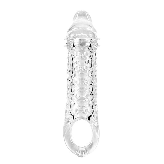 Adam & Eve ADAMS CRYSTAL EXTENDER - 22.9 cm Penis Extender Sleeve with Adjustable Inner
