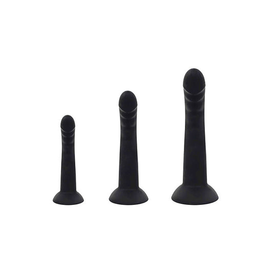 Adam & Eve ADAMS RIDGED TRIO - Anal Training Kit - Set of 3 Sizes