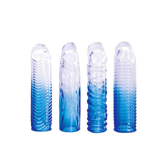 Adam & Eve Sapphire Four-Piece Sleeve Set