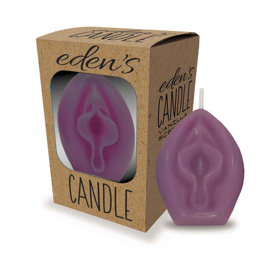Eden's Candles Vagina - Vanilla - Display of 12 - Vanilla Scented Candles - Set of 12