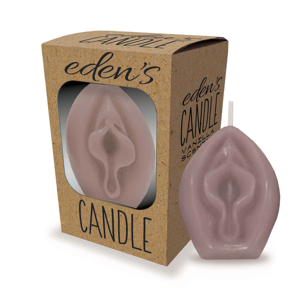 Eden's Candles Vagina - Vanilla - Display of 12 - Vanilla Scented Candles - Set of 12