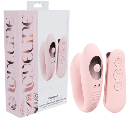 LOVELINE Charme Dual Motor Vibe - USB Rechargeable Dual Motor Vibrator with Wireless Remote