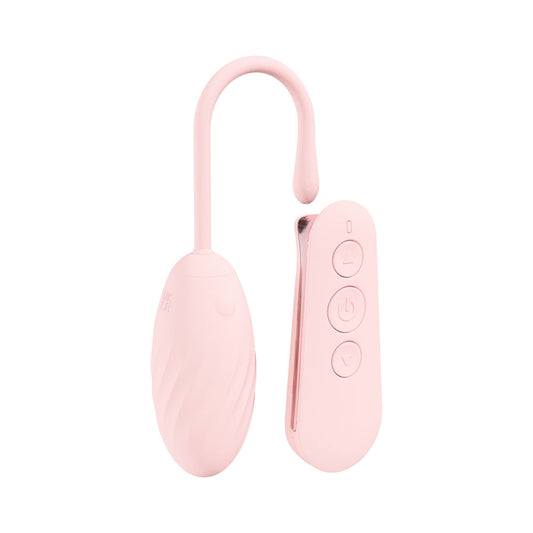 LOVELINE Felicite - USB Rechargeable Vibrating Egg with Wireless Remote – Pink